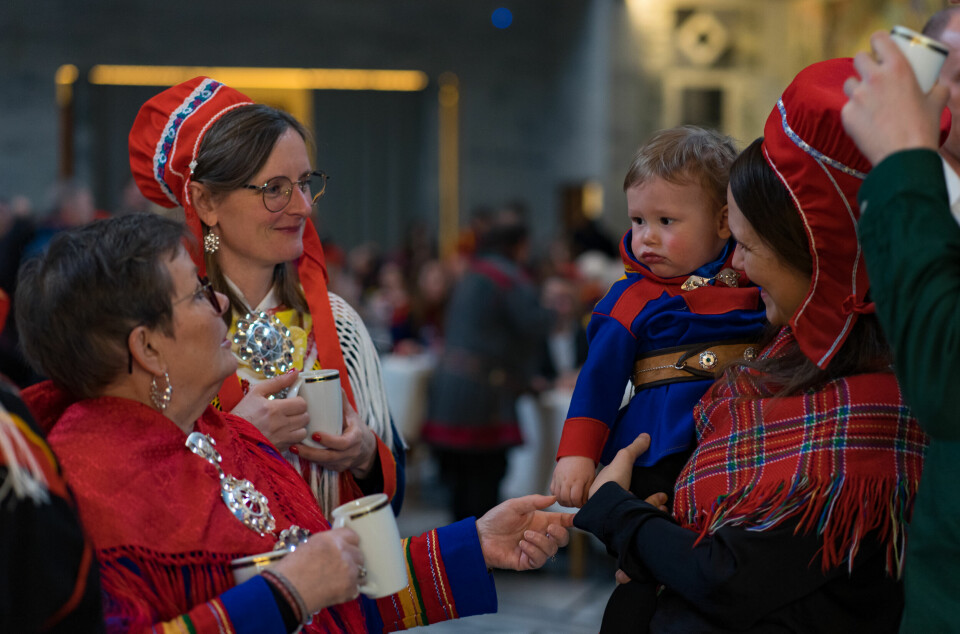 Fra samisk nasjonaldag på Rådhuset