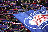 Oslo 20161016.Eliteserien fotball 2016. Vålerenga-Stabæk. Ullevaal Stadion.Klanen er publikum på Ullevaal Stadion på store stå, som støtter Vålerenga.Foto: Vidar Ruud / NTB