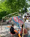 Kaffebar uteområde