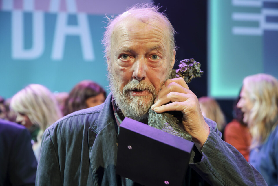 Oslo 20190616.Stein Winge fikk ærespris under utdeling av Heddaprisen i Det Norske Teateret.Foto: Vidar Ruud / NTB