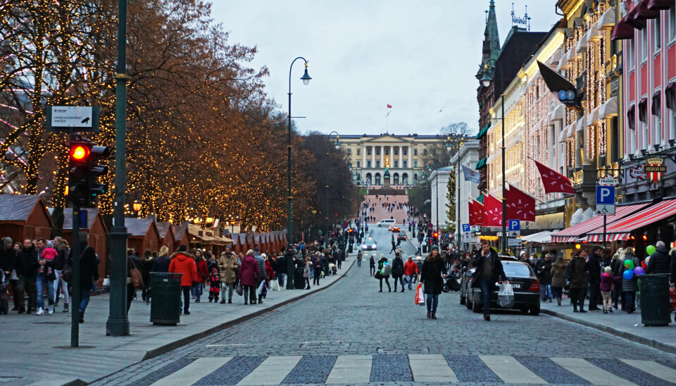 Julemarked i Oslo