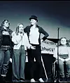 Inkluderende Feminisme-Initiativet, fra venstre: Julie Linner Ruud, Marianne Støle-Nilsen, Lilith Staalesen og Eva Henriksen, 8. mars 2023.