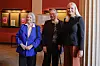 Oslo 20240308. Kronprinsesse Mette-Marit er til stede når Gro Harlem Brundtland og Sigrun Møgedal hedres som foregangskvinner innen global helse på Universitetet i Oslo (UiO).Foto: Javad Parsa / NTB