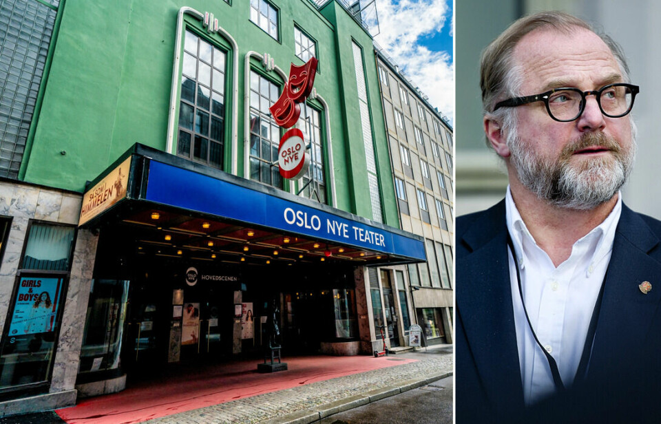 Teatersjef Jan Beckmann og Oslo Nye Teater.