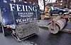 Vårrengjøring og feiing i Oslos gater.