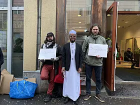 Mikkel Berg-Nordlie, Ismail Ali Hussein og Jo Egil Tobiassen
