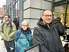 Anne Sonvov og Bessem Ben Rabaa, ved Clas Ohlson i Sternersgata