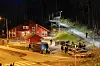Oslo 20240422. Politiet er på stedet etter en person skal være skutt i overkroppen på Holmlia.Foto: Cornelius Poppe / NTB
