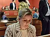 Miljø- og samferdselsbyråd Marit Kristine Vea (V) har ikke offentliggjort noen plan for hvordan Oslos busstilbud skal sikres dersom Unibuss går konkurs. Foto: Arnsten Linstad
