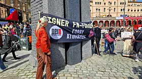 Bilder fra årets 1. mai-arrangement ved Youngstorget