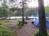 – Det er veldig forstyrrende, og det er mange som telter i skog og mark, sier Mai Tran, som ofte er ute i marka med familien. Her fra Søndre Langvann i fjor sommer.