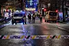 Oslo 20221127. Politi ved stedet der en person ble skutt og drept på Grønland i Oslo tidlig søndag morgen.