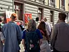 Per-Ivar Nilsen, fra Fellesforbundet i Oslo og Akershus, holder appell