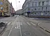 Frognerveien krysser Odins gate på Frogner rett ved Elisenberg. Foto: Google maps
