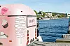 Vanité-vognen på Aker brygge