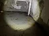 Skitt på rom nede i kjeller med øltank.