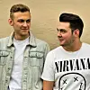Eric Solheim og bandkompis Nico Raths