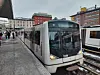 T-bane på perrong ved Majorstua stasjon. Foto: Arnsten Linstad