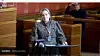 Nærings- og kulturbyråd Anita Leirvik North (H) under bystyrets spørretime 12.6.2024. Skjermdump fra Oslo kommune-TV