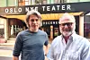 Oslo Nyes teatersjef Runar Hodne (til v.) og direktør Jan Beckmann. Foto: Arnsten Linstad