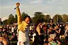 Daniel aka Freddie Mercury er fra Lambertseter og vil bare spre god stemning. Foto: Olav Helland