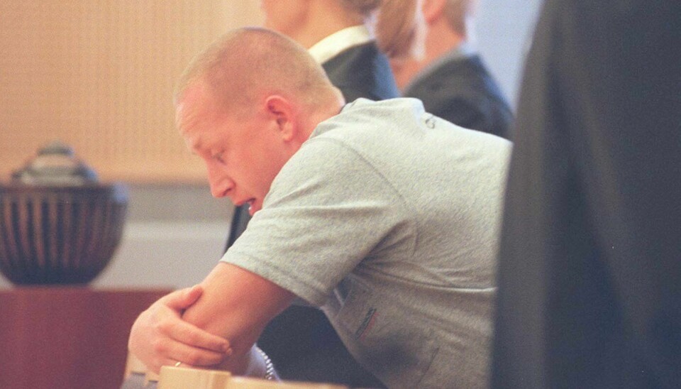Pål Enger er i Borgating lagmannsrett dømt til seks års fengsel for grovt tyveri av blant annet Edvard Munchs maleri 'Skrik'. (NTB-foto Tomm W. Christiansen)