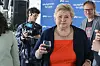 Oslo 20240628. Høyres leder Erna Solberg oppsummerer siste halvår på en pressekonferanse i Oslo fredag.Foto: Jan Langhaug / NTB