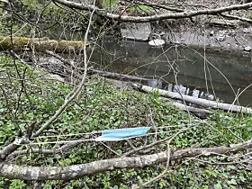 Plast i og ved Alnaelva