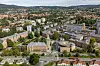 Oslo 20240731. Dronefoto fra Oslo. Her ser vi Ullevål Sykehus.Foto: Tor Erik Schrøder / NTB