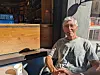 Erik Nord på cafe