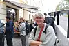 Torunn Nordbø, daglig leder i Opplysningskontoret for brød og korn, her utenfor nyåpningen av Grød i Markveien.