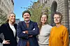 Fra venstre: Maren Bjerkeng, Rasmus Reinvang, Emelie Tornberg og Erling Fossen