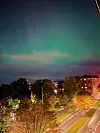 Nordlys over Tøyen.