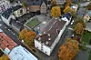 Gamlebyen skole (dronefoto)