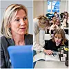 Utdanningsdirektør i Oslo Marte Gerhardsen Foto: Foto: Gorm Kallestad / NTB Lærer med elev i klasserom illustrasjonsfoto modellklarert Foto: Annika Byrde / NTB