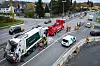 Oslo 20241025. Det har vært en ulykke i trafikken på Ring 3 ved Ullevål i Oslo. Én person er alvorlig skadet.