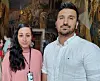 Rødt-politikerne Sofia Rana og Siavash Mobasheri foreslår i år igjen at det flagges for palestinerne fra Rådhuset. Foto: Arnsten Linstad