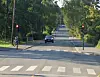 Påkjørselen skal ha skjedd i Ekebergveien, rett sør for lyskrysset ved Brannfjell skole. Illustrasjonsfoto: Google maps