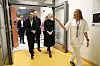 Oslo 20231117. Helse‐ og omsorgsminister Ingvild Kjerkol sammen med Bjørn Atle Bjørnbeth, administrerende direktør for Oslo universitetssykehus som ser på den nye legevakten i bygg 40 på Aker sykehus.Foto: Stian Lysberg Solum / NTB