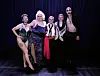 Fra venstre: Franke (Kitty Kønt), Ria the Revolution Rider, Vince Velvet, Regine Folkman Rossnes, Edward James (tidligere medlem). Ikke avbildet: stage unicorn Arna Storm