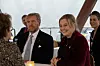 Næringsbyråd Anita Leirvik North fikk sitte til bords med kong Willem-Alexander.