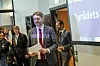 Oslo 20240925. Finansbyråd Hallstein Bjercke og byrådsleder Eirik Lae Solberg holder pressekonferanse etter fremleggelse av budsjett for Oslo kommune for 2025.Foto: Thomas Fure / NTB