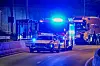 Oslo 20241118. Ring 3 er stengt i vestgående retning etter en trafikkulykke like før Tåsentunnelen ved Nydalen i Oslo.