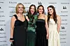 Oslo 20241126. Henriette Steenstrup, Agnes Kittelsen, Pia Tjelta og Sofia Tjelta Sydness ankommer rød løper på Grand Hotel hvor kjendiser ankommer.