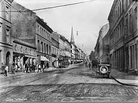 Thorvald Meyers gate på Grünerløkka (1924).