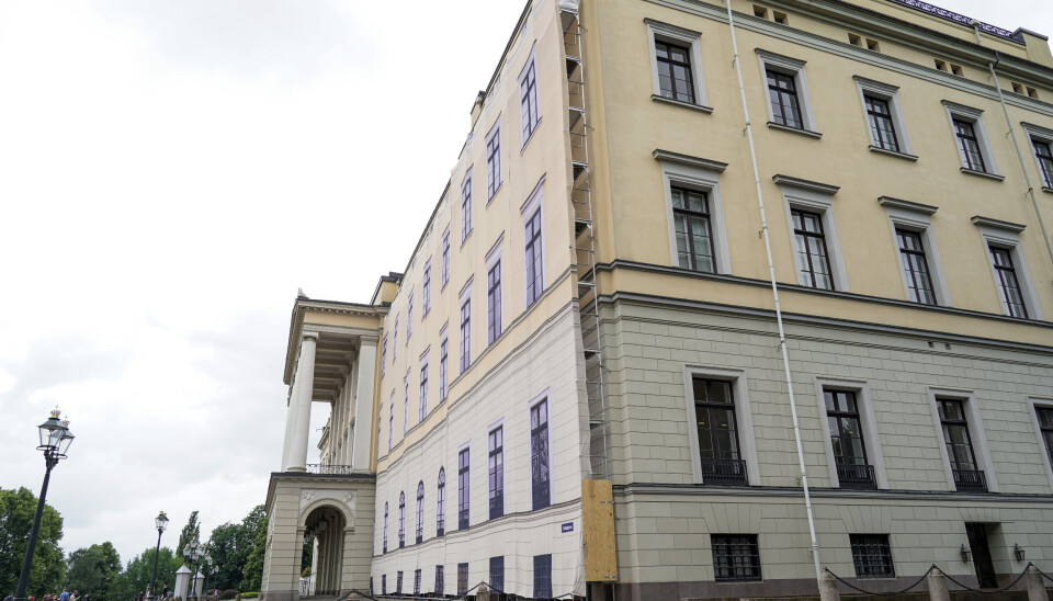 Derfor ser du brannbiler ved Slottet mandag