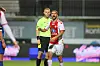 Sandefjord 20241027. KFUM Oslos Amin Nouri under eliteseriekampen i fotball mellom Sandefjord og KFUM Oslo på Jotun arena.