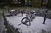 Oslo 20250107. Store mengder snø skaper problemer i Oslo tirsdag morgen. Kollektivtrafikken sliter i snøværet særlig på de mindre veiene, hovedveiene er er brøytet og det har blitt mildere.