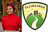 Drabantbyvåpen for Ellingsrud og Tamina Sheriffdeen Rauf.