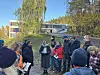 Representanter fra miljø- og samferdselsutvalget, bymiljøetaten og nærmiljøet på befaring i oktober på tampen av fjoråret.